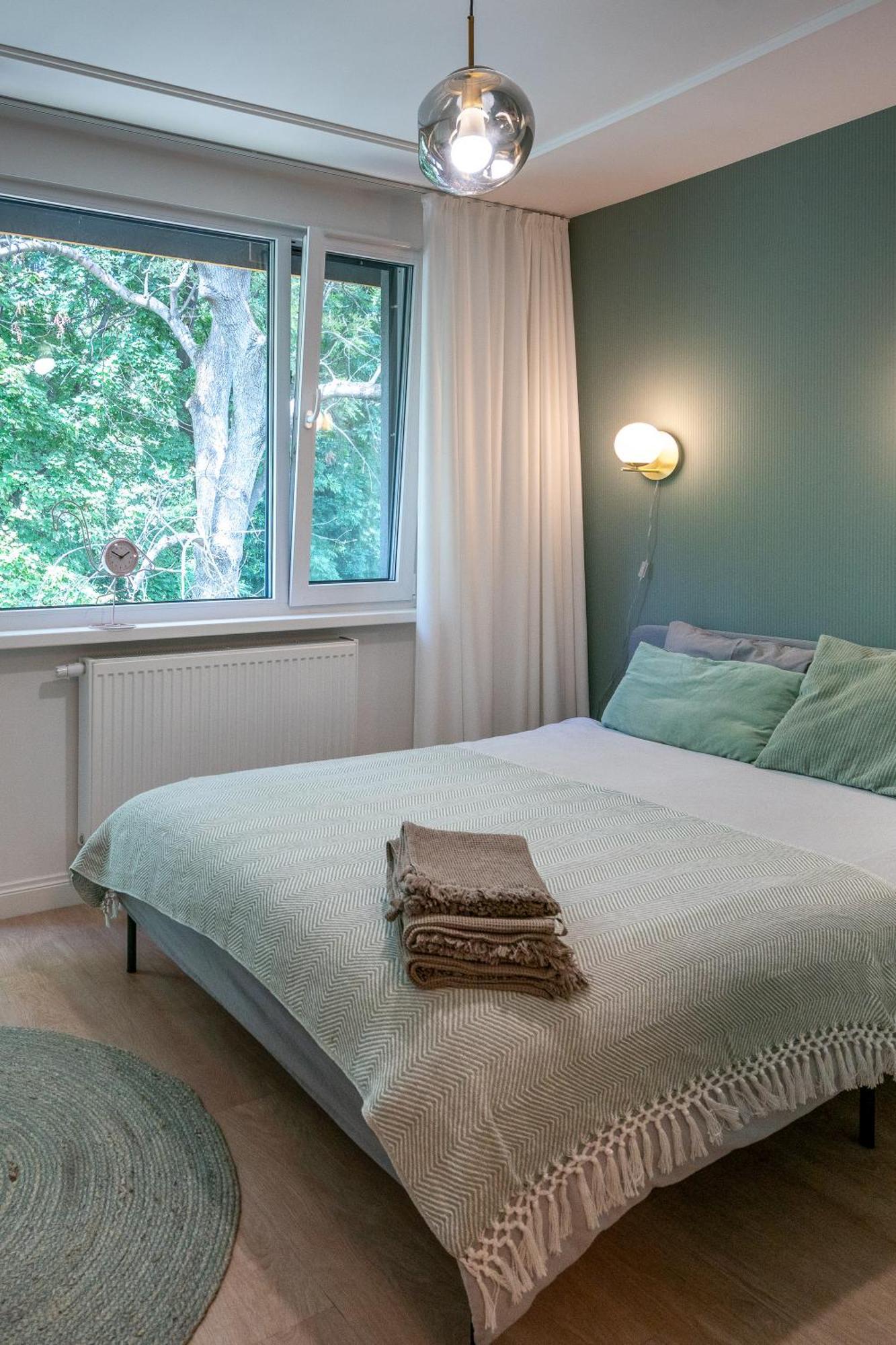 Apartament Fala Metro Sgh Klub Stodola Parking Parkview Fast Wifi Warschau Exterior foto
