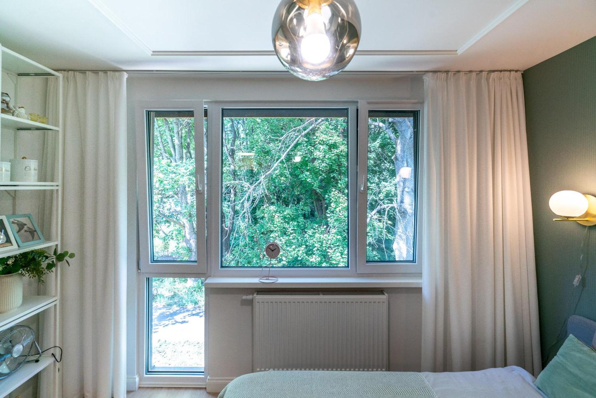 Apartament Fala Metro Sgh Klub Stodola Parking Parkview Fast Wifi Warschau Exterior foto