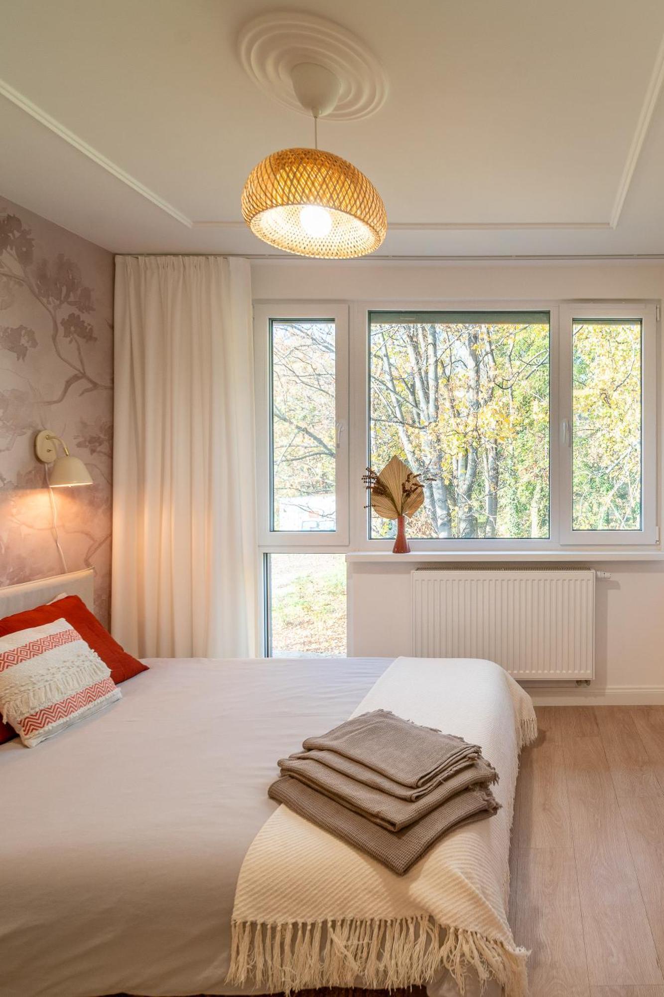 Apartament Fala Metro Sgh Klub Stodola Parking Parkview Fast Wifi Warschau Exterior foto